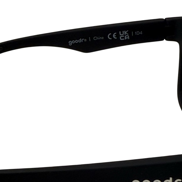 Goodr hooked on onyx black sunglasses - Picture 6 of 6